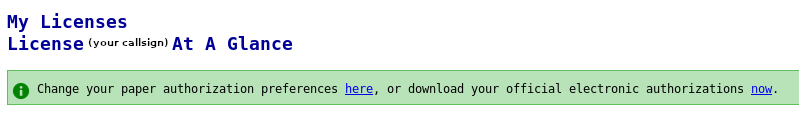 
    Change your paper authorization preferences here, or download your official electronic authorizations now.
